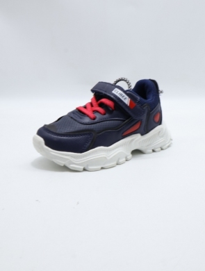 Buty sportowe chłopięce (22-27) E89 BLUE/RED