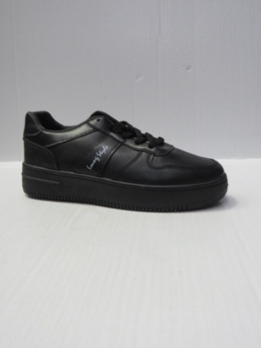 Buty sportowe damskie na płaskim (36-41) XHB-113 BLACK/WHITE