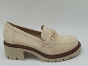 Mokasyny damskie na koturnie (36-41) YX24214 BEIGE