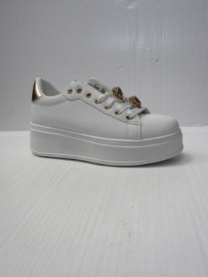 Buty sportowe damskie na koturnie (36-41) 88-117 PINK