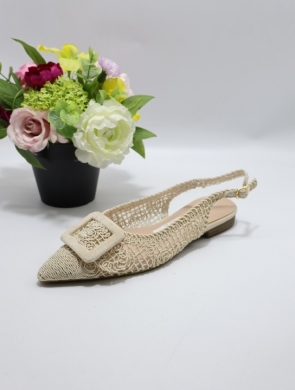 Sandały damskie na płaskim (36-41) MO-21 BEIGE