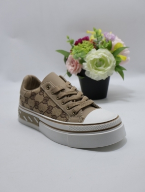 Trampki damskie na płaskim (36-41) 9030-5 CAMEL