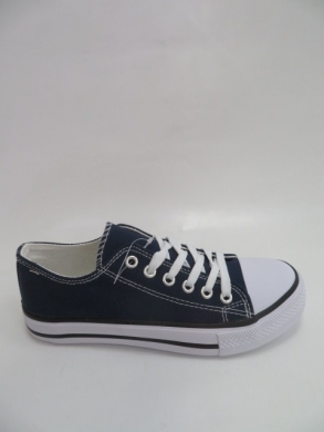 Trampki damskie na płaskim (36-41) 72W-7 NAVY