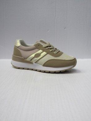 Buty sportowe damskie na płaskim (36-41) LL1878 KHAKI