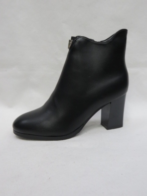 Botki damskie ocieplane na obcasie (36-41) XPL-06 BLACK