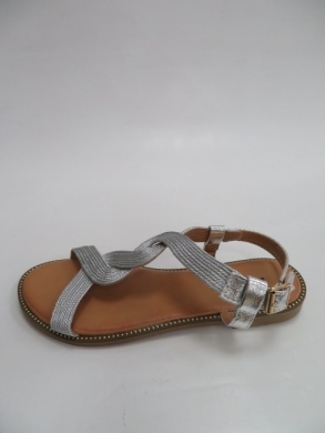 Sandały Damskie na płaskim (36-41) WL046 SILVER