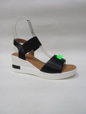Sandały damskie na koturnie (36-41) YO-940 BLACK