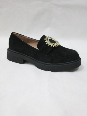 Mokasyny damskie na płaskim (36-41) JH271 BLACK