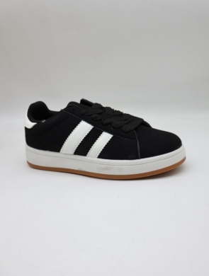 Buty sportowe damskie na płaskim (36-41) BAK-03 BLACK