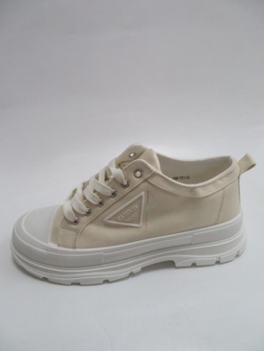 Trampki damskie na koturnie (36-41) 7SP 721-LS BEIGE