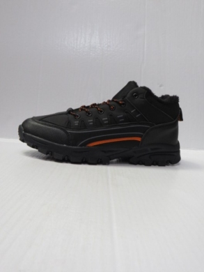 Trapery męskie ocieplane (41-46) 9WF2303 BLACK/ORANGE