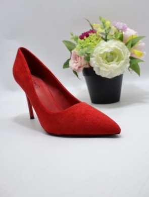 Czółenki damskie na szpilce (36-41) XYH-23110-4 RED