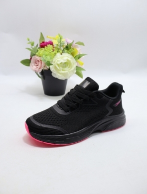 Buty sportowe damskie na płaskim (36-41) AD273 BLACK