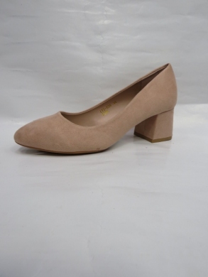 Czółenki damskie na obcasie (36-41) LE-538 PINK