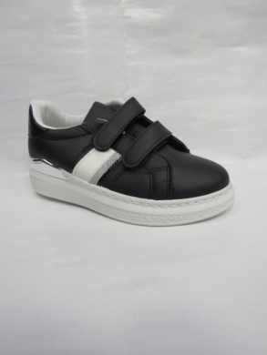 Buty sportowe dziewczęce (30-35) 0-129 BLACK/WHITE
