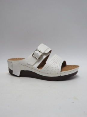 Klapki damskie na koturnie (36-41) N21-780 WHITE