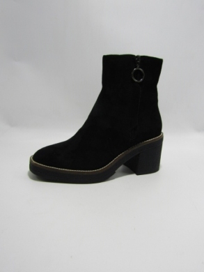 Botki damskie na obcasie (36-41) A6079 BLACK