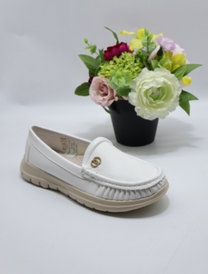 Mokasyny damskie na płaskim (36-41) XJK-25803-3 WHITE