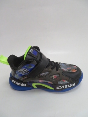 Buty sportowe chłopięce (32-37) L354 BLACK/ROIAN
