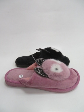 Kapcie damskie ocieplane (36-41) 88-5 MIX