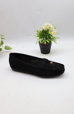 Mokasyny damskie na płaskim (36-41) LS5512 BLACK