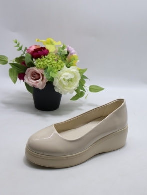 Półbuty damskie na koturnie (36-41) 5043-1 BEIGE