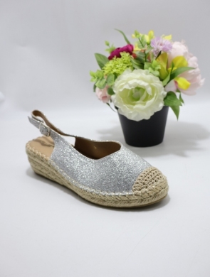 Sandały damskie na koturnie (36-41) XS-305 SILVER