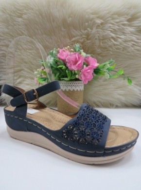 Sandały damskie na koturnie (36-41) Z-20 DBLUE
