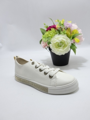 Buty sportowe damskie na płaskim (36-41) BO-120 BEIGE