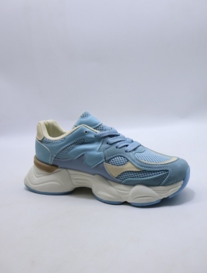 Buty sportowe damskie na płaskim (36-41) 23096 BLUE