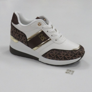 Buty sportowe damskie na koturnie (36-41) LDLJ-98 BROWN