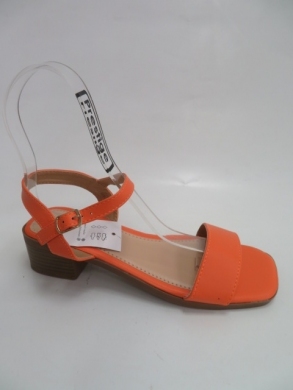 Sandały damskie na obcasie (36-41) LS232-6 ORANGE