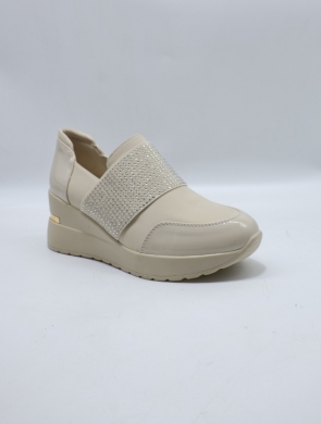 Buty sportowe damskie na koturnie (36-41) XO-943 BEIGE