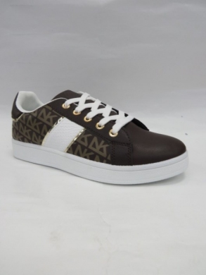 Buty sportowe damskie na płaskim (36-41) QS-58 CAFE