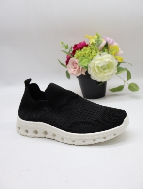 Buty sportowe damskie na płaskim (36-41) 803 BLACK