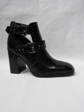 Botki damskie na obcasie (36-41) A653 BLACK