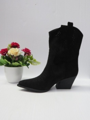 Botki damskie na obcasie (36-41) RQ469 BLACK