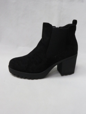 Botki damskie na obcasie (36-41) XT06S BLACK