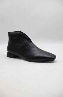 Botki damskie na płaskim (36-41) D-272 BLACK