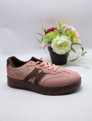 Buty sportowe damskie na płaskim (36-41) 9018 PINK