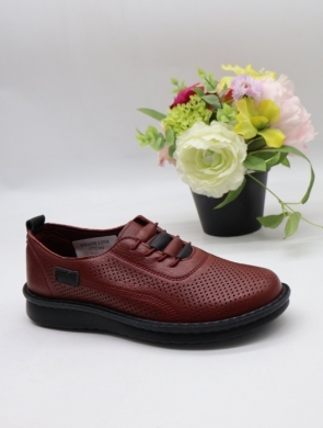 Półbuty damskie na płaskim (36-42) 6772 RED