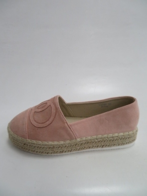 Mokasyny Damskie na koturnie (36-41) T379 PINK