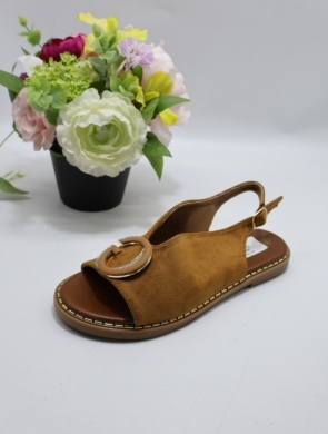 Sandały damskie na płaskim (36-41) A8230 CAMEL