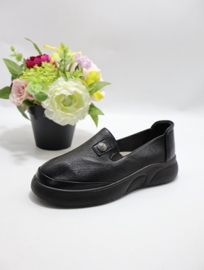 Półbuty damskie na płaskim (36-41) JF20-1 BLACK