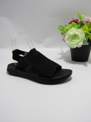 Sandały damskie na płaskim (36-41) A1025 BLACK