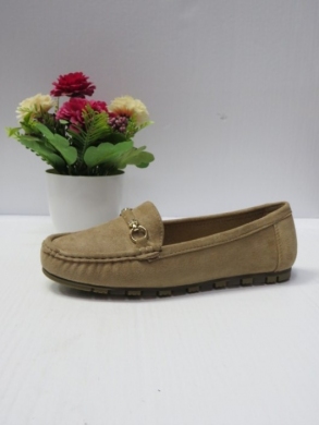Mokasyny damskie na płaskim (36-41) 9334 KHAKI