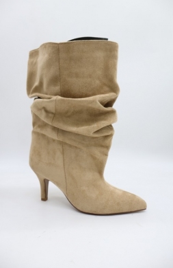 Kozaki damskie na szpilce (36-41) 6267 KHAKI