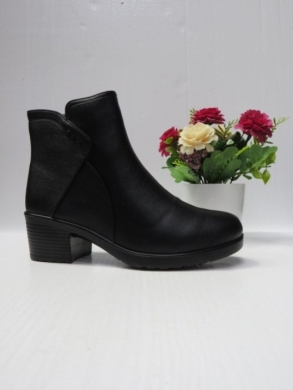 Botki damskie ocieplane na obcasie (36-41) JF-52 BLACK