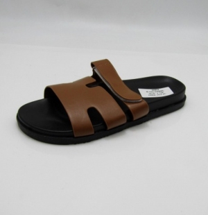 Klapki damskie na płaskim (36-41) R-103 CAMEL