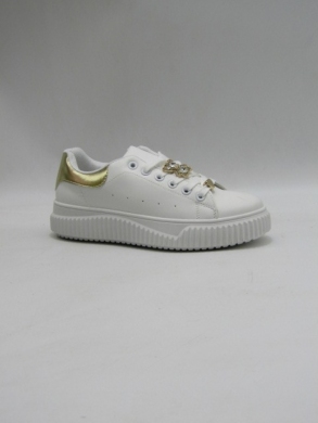 Buty sportowe damskie na płaskim (36-41) 2793-1 GOLD